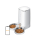 Rojeco INTELIGENTNY DOZOWNIK KARMY 4L AUTOMATIC PET FEEDER WIFI VER - 1514979 - zdjęcie 5